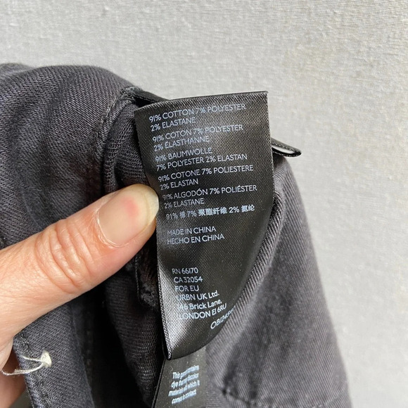 Pilcro and the Letterpress Anthropologie high rise skinny Sz 28 - Picture 8 of 12